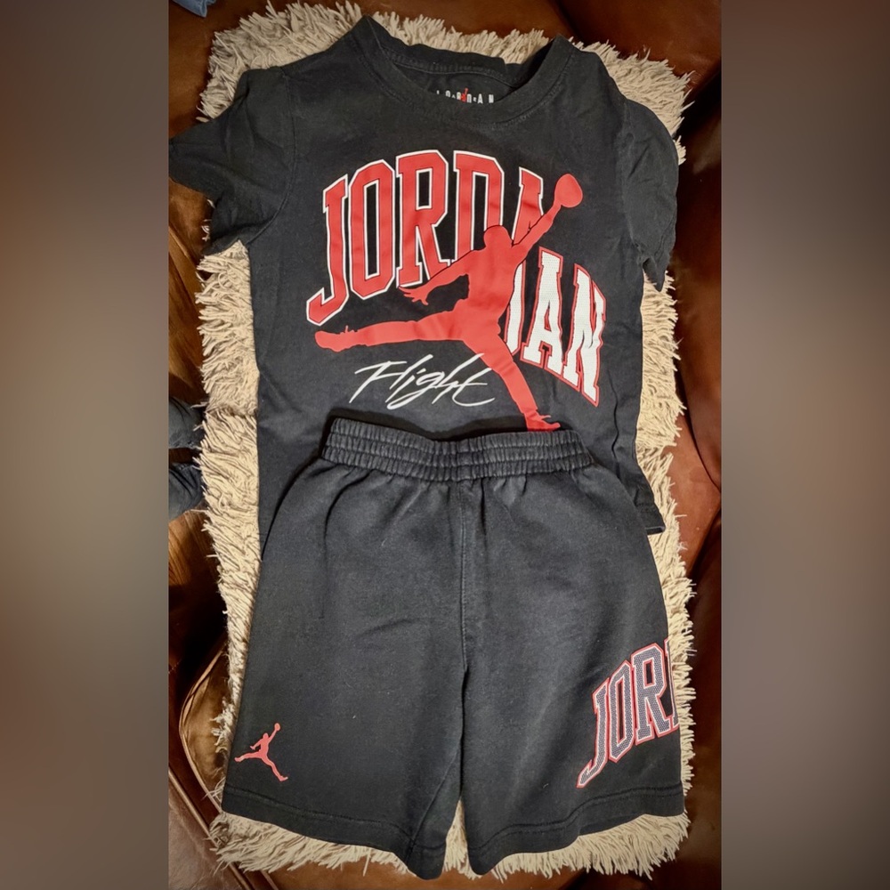 Jordan shirt and shorts set